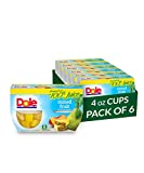 Dole Fruit Bowls Mixed Fruit in 100% Juice, Gluten Free Healthy Snack, 4 Oz, 24 Total Cups