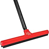Lilly Brush Mighty Pet Hair Detailer with 52" Steel Handle for removing Dog Hair and Cat Hair from Carpets and Rugs.