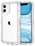 CHEERINGARY Case for iPhone 11 Case Protective Shockproof Heavy Duty Anti-Scratch Cover iPhone 11 Case for Men Women Full Body Protection Dust Proof Anti-Slip Cover for iPhone 11 6.1 inches Clear