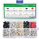 350PCS Personal Computer Screw Assortment Kits, 6-32 Male to M3 Female Standoffs Sets for 2.5‘’ SSD Hard Drive Fan Power Graphics Motherboard Chassis CD-ROM Computer ATX Case DIY & Repair Computer