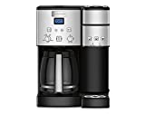 Cuisinart SS-15P1 Coffee Center 12-Cup Coffeemaker and Single-Serve Brewer, Silver