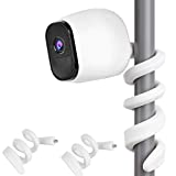 2 Pack Flexible Twist Mount for Arlo Pro 2, Arlo Ultra, Arlo Pro,Arlo Baby, Arlo Pro 3, Wyze,Arlo Wall Mount Bracket,Attach Your Arlo Camera Everywhere - White