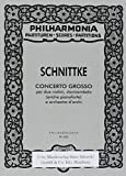 Alfred Schnittke - Concerto Grosso: for Two Violins, Harpsichord (also Piano) and String Orchestra Study Score