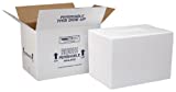 Polar Tech 227C Thermo Chill Insulated Carton with Foam Shipper, Medium, 15.5" Length x 13.75" Width x 10.5" Depth (Case of 2)