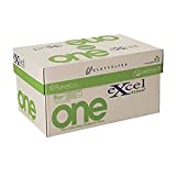 8.5 x 11 Excel One Carbonless Paper, 3 part Reverse (Bright White/Canary/Pink), 8 REAMS