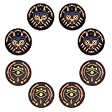 ThreeShip Kawvisy 8 PCS Cute Switch Thumb Grips Joystick Caps Compatible with Switch & Switch OLED & Switch Lite, Kawaii Accessories Soft Silicone Analog Stick Covers (Zelda)