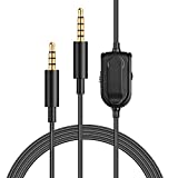 A10 A40 Replacement Cable Inline Mute Volume Control with Microphone for Astro A10/A40/A30/A50 Headsets Cord Lead Compatible with Xbox One Play Station 4 PS4 Headphone Audio Extension Cable 6.5 Feet