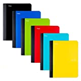 Five Star Composition Notebooks, 6 Pack, College Ruled Paper, 9-3/4" x 7-1/2", 100 Sheets per Comp Book, Assorted Colors (72944)