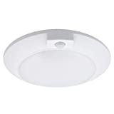 Maxxima 6 in. Round, Motion Sensor LED Ceiling Mount Light Fixture, 3000K Warm White, 600 Lumens Dome Closet Light