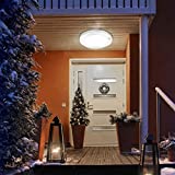 MingBright 6Inch LED Motion Sensor Closet Ceiling Light, Dimmable Flush Mount Ceiling Lighting Fixture for Indoor or Outdoor, Stairs, Closet, Pantry, Porch, Laundry, 5000K Daylight White ETL Rated