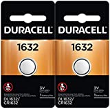 2 x 2 Duracell CR1632 1632 car Remote Batteries