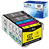 LxTek Remanufactured Ink Cartridge Replacement for Epson 127 127XL T127 to use with Workforce 545 645 845 WF-3520 WF-3540 WF-7010 WF-7510 WF-7520 NX530 NX625 Printer (5-Pack)