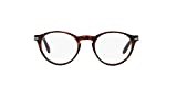 Persol PO3092V Phantos Prescription Eyeglass Frames, Havana/Demo, 50 mm