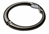 Clipa Bag Hanger - The Ring That Opens Into a Hook, Closes Automatically | Hangs Almost Anywhere In Just 1/2" of Space | Holds 33 lbs Yet Weighs Only 1.6 oz | 8 Styles | 3 yr Warranty