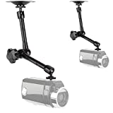 UYODM 2 Pack Articulating Magic Arm Wall Mount Holder Stand Compatible with CCTV POV Camcorders Cameras, LED Light, Video Lamp,DSLR,Flash,Digital Camera,Security Cameras