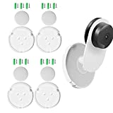 (Pack of 4) Aboom Wall Mount Compatible with Yi Home Camera Customized Stand Bracket for YI 1080p/720p Home Camera Designed for USA (NOT INCLUDED CAMERA)