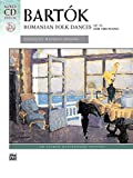 BartÃ³k -- Romanian Folk Dances, Sz. 56 for the Piano: Book & CD (Alfred Masterwork CD Edition)