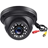 ZOSI 2.0MP FHD 1080p Dome Camera Housing Outdoor Indoor (Hybrid 4-in-1 CVI/TVI/AHD/960H Analog CVBS),24PCS LEDs,80ft IR Night Vision,CCTV Security Camera with 105 Wide Angle