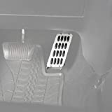 u-Box JK Wrangler Gas Pedal Extender Cover Short Driver Metal Accelerator Pad Heighten Adjustable for Jeep JK Wrangler & Unlimited 07-18