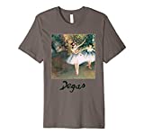 Two Dancers on a Stage by Edgar Degas, Vintage Ballet Art Premium T-Shirt