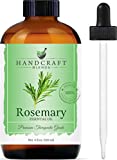 Handcraft Rosemary Essential Oil - 100% Pure and Natural - Premium Therapeutic Grade with Premium Glass Dropper - Huge 4 fl. Oz