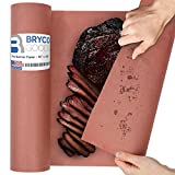 Pink Kraft Butcher Paper Roll - 18 Inch x 100 Feet (1200 Inch) - Food Grade Peach Wrapping Paper for Smoking Meat of all Varieties – Unbleached, Unwaxed and Uncoated - Made in USA
