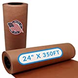 Reli. Pink Butcher Paper Roll | 24 Inch x 350 Feet Bulk | Made in USA | Peach Butcher Paper for Smoking Meat | Unwaxed Food Grade Kraft Butcher Paper for BBQ, Meat Smoking/Meat Wrapping Paper (Pink)
