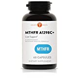 Holistic Health MTHFR A1298C+ Liver Support Supplement for Healthy Methylation and Liver Function, Liver Supplements with Milk Thistle Extract for Longevity and Liver Boost, 60 Capsules