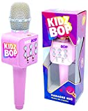 Move2Play Kidz Bop Karaoke Microphone Gift, The Hit Music Brand for Kids, Toy for 4, 5, 6, 7, 8, 9, 10 Year Old Girls and Boys, Pink