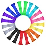 AUSTOR 20 Pieces Fidget Toys Relieve Stress Increase Focus Sensory Marble and Mesh Fidgets for Adults and Children with ADHD ADD OCD Autism, 10 Colors