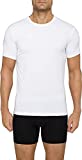 Calvin Klein Men's Cotton Stretch Multipack Crew Neck T-Shirts, White, Medium