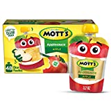 Mott's Applesauce, 3.2 oz clear pouches (Pack of 48)