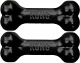 Kong Dog Goodie Bone Extreme (Large Pack of 2, Black)