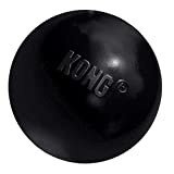 KONG - Extreme Ball - Durable Rubber Dog Toy for Power Chewers, Black - for Medium/Large Dogs