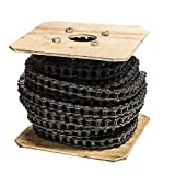 Jeremywell 35 Roller Chain 100 Feet with 10 Connecting Links