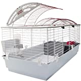 Living World Deluxe Habitat, Rabbit, Guinea Pig and Small Animal Cage, White, X-Large