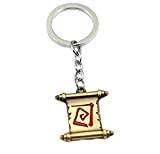 ArtkticaSupply DOTA 2 Town Portal Scroll Key Chain