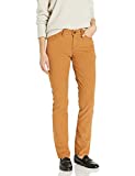 Lee Women's Legendary Regular Fit Straight Leg Jean, Hazelnut Corduroy, 14