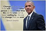 Barack Obama Quote Classroom Poster Black History Month Posters School Motivational Inspirational Wall Art Teacher Supplies Learning Teaching Positive Education Teachers Mindsets Decorations P021