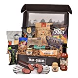 ManSnacks - BEER SNACKS - The Finest Assortment Of Manly Snacks For Beer Lovers, All Packed In A Fun, Manly Gift Box. It's A Gift Basket For Real Men.