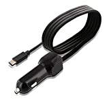 Nyko Travel Charger EX - 6ft. USB Type - C to Car Charger (12V Power Port) for Nintendo Switch - Power Delivery Compatible with New MacBook Pro