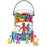 Learning Resources All About Me Family Counters, Assorted Colors and Shapes, Set of 72, Ages 3+