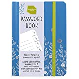 Boxclever Press Password Book with Alphabetical Tabs. Never Forget a Password Again! Password Keeper for Internet Login, Web Address & Usernames. Password Organizer For Home Or Office - 6 x 4.5''