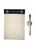 Waterproof Shower Notepad with Pencil - Shower Notebook with Waterproof Paper