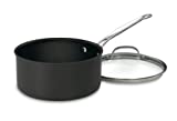 Cuisinart Chef's Classic Nonstick Hard-Anodized 4-Quart Saucepan with Lid