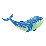 Big Floor Puzzle,48pcs Animal Shaped Jigsaw Puzzles, Toddler Games and Gifts for Kids Ages 3 Years and Up, Best for Family Game Collection New Year Christmas Birthday Kids Gifts (Whale)