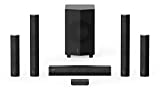 Enclave CineHome PRO - 5.1 Wireless Plug and Play Home Theater Surround Sound System - THX, Dolby, DTS WiSA Certified - Includes 5 Active Wireless Speakers, 10-inch Subwoofer & CineHub Transmitter
