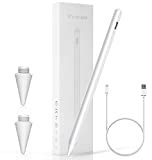 Stylus Pen for ipad,with Palm Rejection,Tilt,Magnetic Function, Active Pencil Compatible with (2018-2021) Apple iPad Pro (11/12.9 Inch) iPad 6th/7th/8th/9th Gen,iPad Mini 5th Gen,iPad Air 3rd/4rd Gen