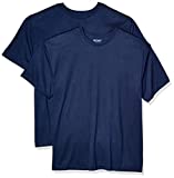 Gildan Men's Moisture Wicking Polyester Performance T-Shirt, 2-Pack, Navy, X-Large