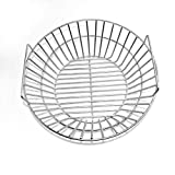 only fire Stainless Steel Charcoal Ash Basket Fits for Large BGE, Kamado Joe Classic and Other Similar Grills